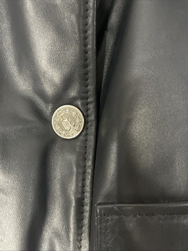 Chaqueta de Patrulla de Cuero Genuino de la Policía de Chicago de Colección Cuero de Nate Años 70-80 - Imagen 5 de 23