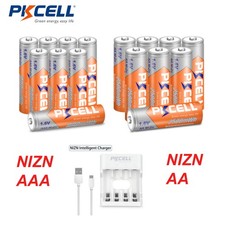 1.6v Rechargeable Batteries AA/AAA 2500mWh/900mWh NiZN Battery for RC Car Toys