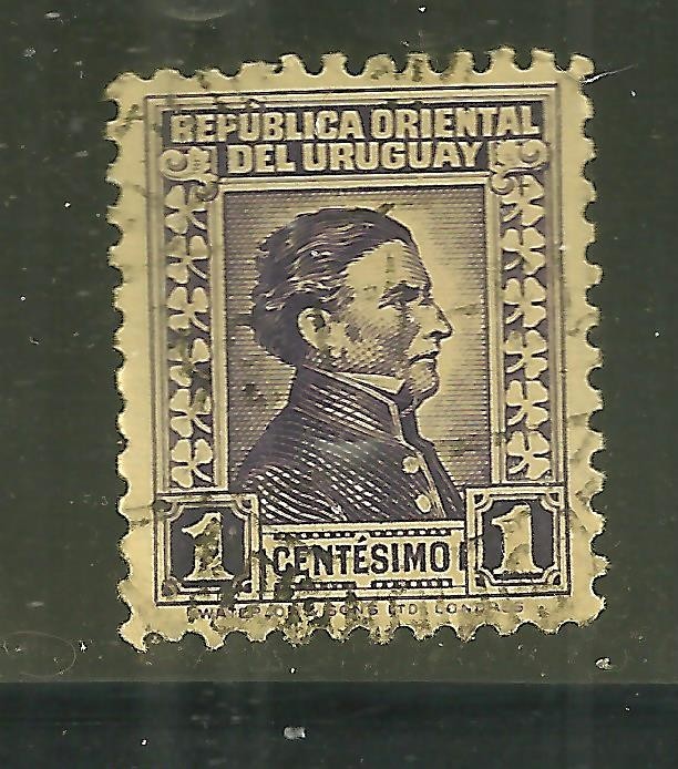 URUGUAY 351 USED ARTIGAS #4