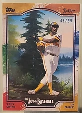 2025 Topps X Bob Ross The Joy Of Baseball  #53  Tony Gwynn 43/99