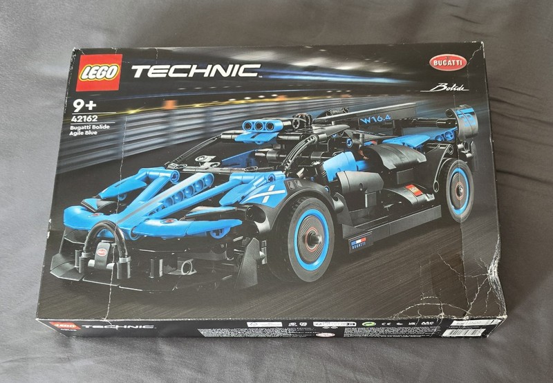 LEGO TECHNIC Bugatti Bolide Agile Blue 42162 New