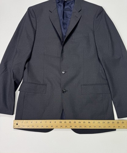 J Crew Ludlow Suit Mens 40L Grey Loro Piana Wool Super 120 Pants 35x33 Luxury - Picture 14 of 21