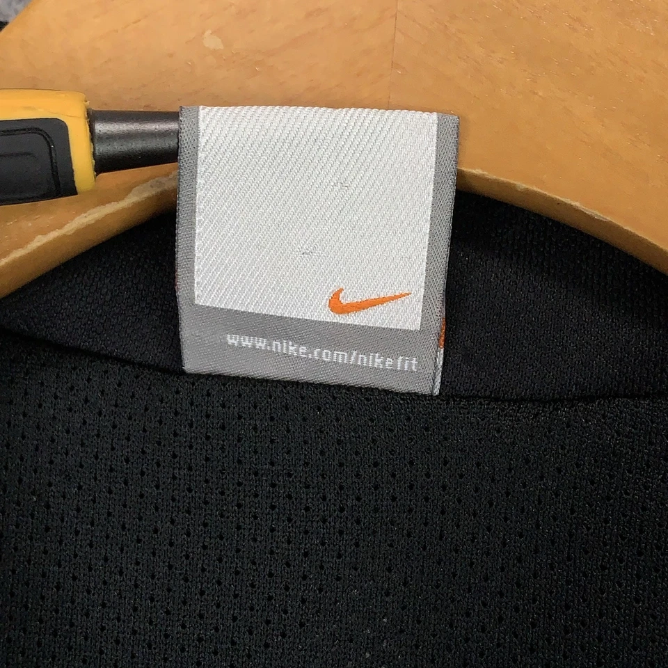 Chaqueta De Colección Nike LeBron James Para Hombres XL Negra Blanca LS Pista FitDry Baloncesto Foto 4 de 4