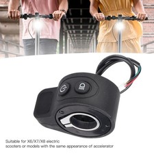 Electric Scooter Throttle, Durable ABS Thumb Accelerator Replacement Integrat...