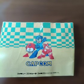 Rockman 4 Megaman Aratanaru Yabou Capcom Famicom FC with Manual Japan