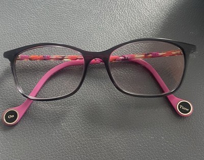 woow Brillengestell anthrazit pink