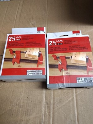 Lot of 2 - Bessey 3/4in. Deep Reach Pipe Clamp Fixture, Model# PC-34DR