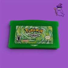 Pokemon Leaf Green GBA Game Boy Advance - Authentic Working Pokémon