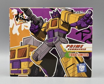 Dr. Wu Transformers DW-E04T Prime Commander Optimus Prime Toxitron Toxic Limited