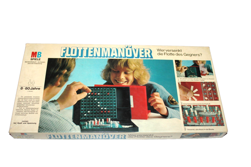 Flottenmanöver MB Spiele 1972 Gesellschaftsspiel Brettspiel Strategiespiel