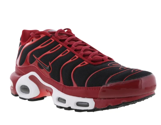 NIKE AIR MAX PLUS TUNED 1 TN TOUGH RED/BLACK/CHILE RED TRAINERS SIZE U.K  7-10