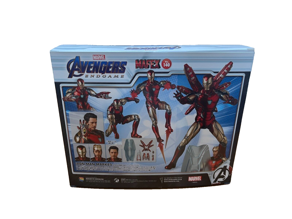 Medicom Toy MAFEX No.140 IRON MAN MARK85 Endgame Ver Action Medicom Toy MAFEX No.140 IRON MAN MARK85 Endgame Ver Action