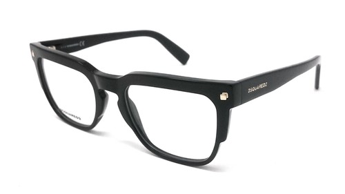 OCCHIALI DA VISTA DONNA DSQUARED2 DQ 5274 005 NERO LUCIDO QUADRATO | eBay