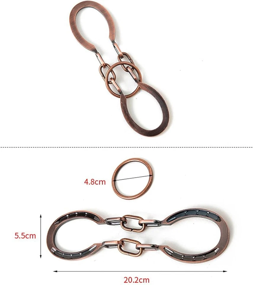 Giochi Rompicapo in Metallo x9  Puzzle Giocattoli Educativi Intelligenti - Immagine 4 di 4