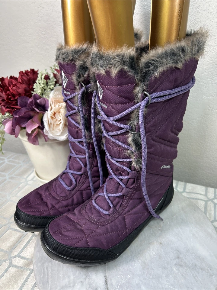 Columbia Omni-Grip Waterproof Winter Warm FauxFur Boots Women’s EU 38.5 US 7.5 M - Image 3 of 4
