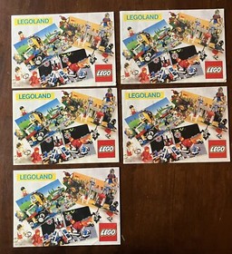 18 Total Vintage Lego Catalogs 1980s 1995 Aquazone Poster Star Wars 75139