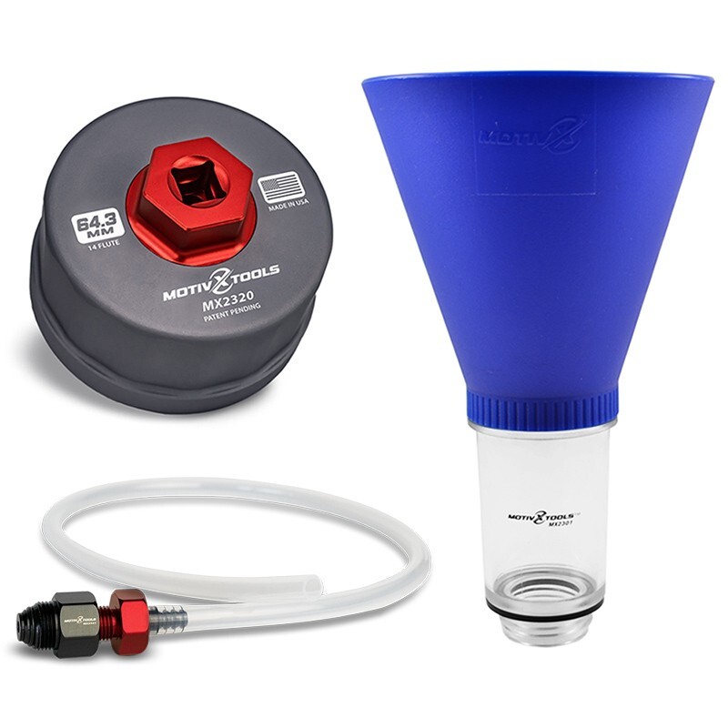 Filter Wrench, Drain Tool, And Funnel Bundle (toyota)
