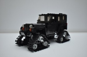 lego black truck