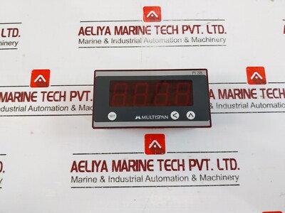 MULTISPAN PI 38 Process Indicator 100-270V AC 0/4-20mA DC