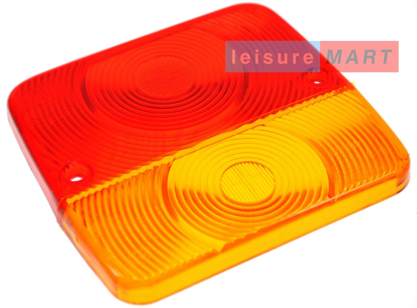 Replacement Radex Rear Square Trailer Light Lens - Also Used On Trailer Boards