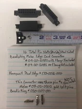 Bendix KING Molex 16pin PCB edge connector 09-50-5085 Honeywell 170-0016-000