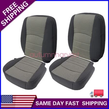 For 2009-12 Dodge Ram 1500 2500 Driver & Passenger Bottom & Top Seat Cover