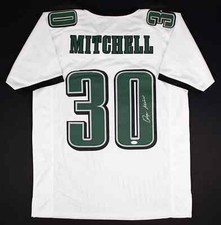 Quinyon Mitchell Signed Eagles Jersey (JSA COA) Philadelphia 2024 1st Rnd Pck DB