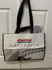 2  PACK AUSTRALIA BRAND NEW COSTCO ECO Friendly REUSABLE BAG 20" x 14" x 11"