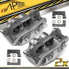 2pcs Disc Brake Caliper Front Side for Cadillac SRX 2004-2009 Pontiac Bonneville