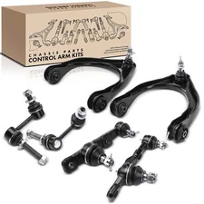 6x Front Control Arm w/ Ball Joint Stabilizer Bar Link Kit for Lexus GS300 GS350