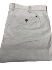 Tommy Hilfiger Men's Tailored Fit Chino Pants GRAY, 34W x 30L NWOT
