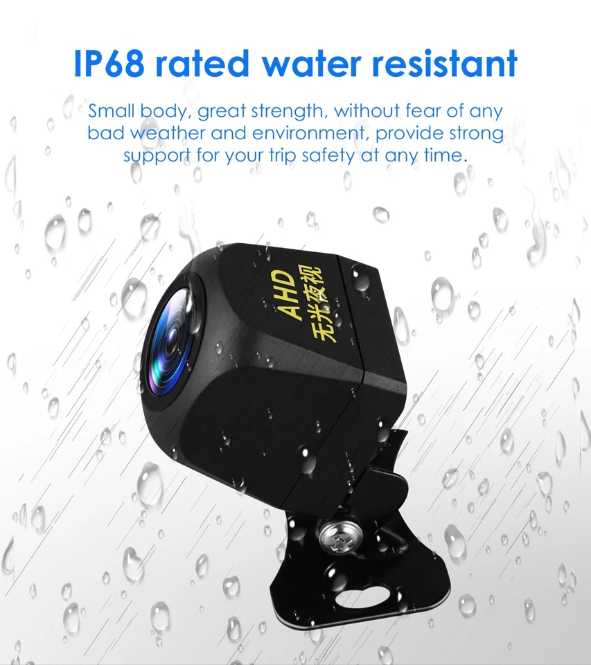 NEW 170º CMOS Car Rear View Reverse Backup Parking Camera Waterproof - Image 4 of 4