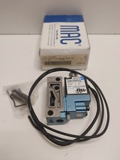 NEW OLD STOCK MAC 24V 2.5 WATTS 150 PSI SOLENOID VALVE 132B-593BA