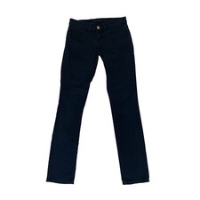 J Brand Pencil Leg Jeans Womens 24 Navy Jett Skinny Denim Mid Rise Stretch READ