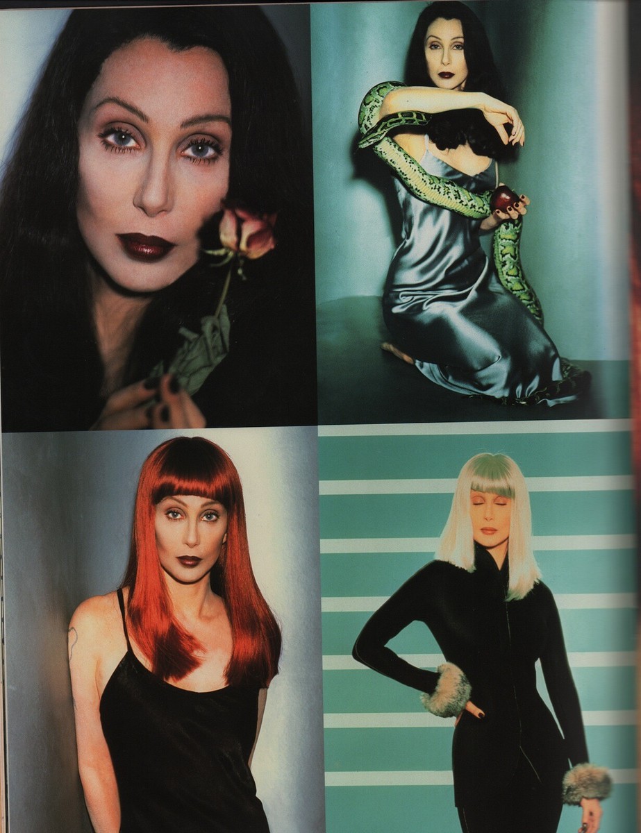 CHER 1999 DO YOU BELIEVE? TOUR CONCERT PROGRAM BOOK BOOKLET