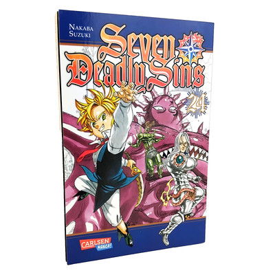 Seven deadly Sins Manga Band 24 Nakaba Suzuki Deutsch Carlsen