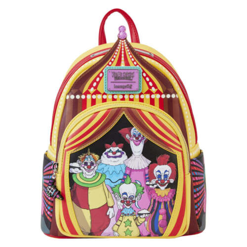 Officially Licensed Loungefly Killer Klowns From Outer Space Mini Backpack - Photo 1/1