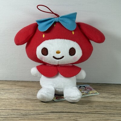 Sanrio My Melody Erdbeere Verkleiden Plüsch Japan Kostüm Ver NEU kleine Marke RAR