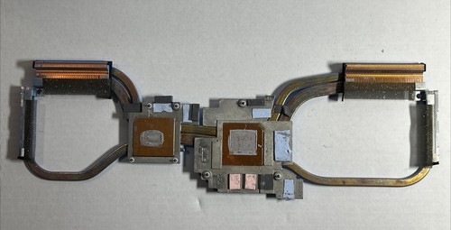 Genuine Dell G Series G7 7790 CPU and Graphics Heatsink Assembly XRF05 0XRF05 - Picture 2 of 4