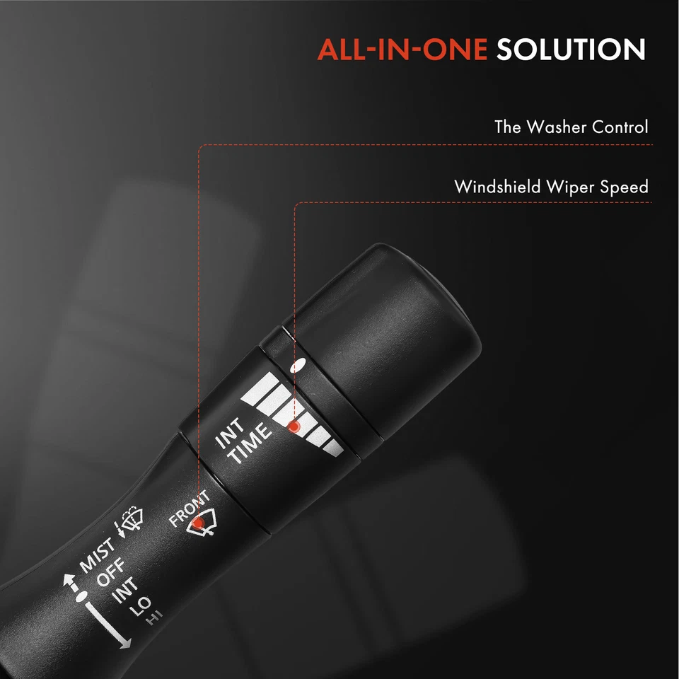 Interruptor limpiaparabrisas para Nissan Altima 2007-2018 Sentra 2013-2016 Versa 2012-2019 NV200 Foto 3 de 4