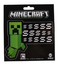 Minecraft Creeper SSSsss Sticker 4.5" x 3.5" 2697