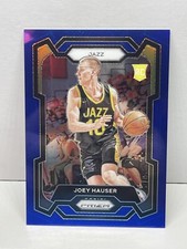 2023-24 Panini Prizm Joey Hauser BLUE Prizm RC SP #/199 Jazz Rookie!