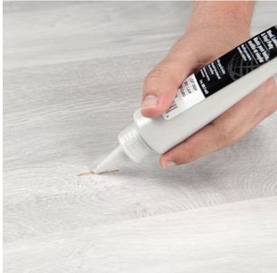 3 oz. Light Grey Wood, Laminate, Vinyl Putty Easy Repair Solution for Flooring