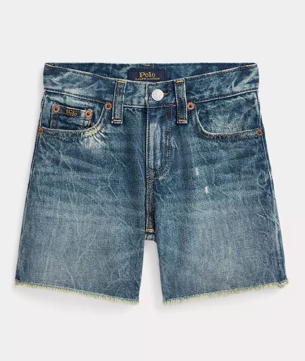 Поло Ralph Lauren Sullivan из джинсовой ткани с коротким рукавом, 32