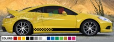Aufkleber Sticker Kit Stripe Turbo für Mitsubishi Eclipse Carbon Tune 1991 2011 Body