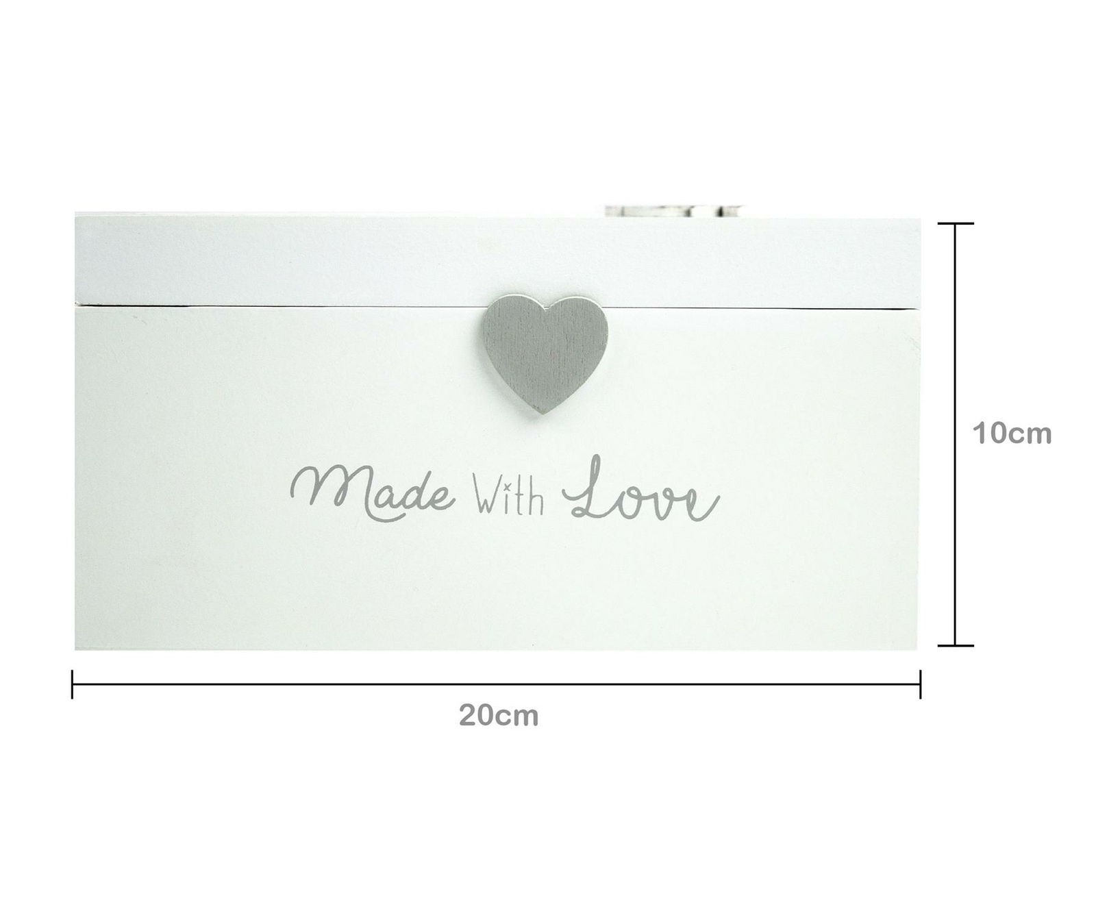 Keepsake Box Baby Treasure Chest Newborn Gender Neutral Gift Memory