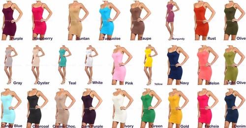 Lot Black Red White Blue Mini Dress Party Cocktail Dance Club Wear Rave S M L XL - Picture 50 of 50
