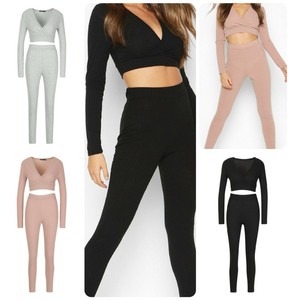 womens ribbed tracksuit