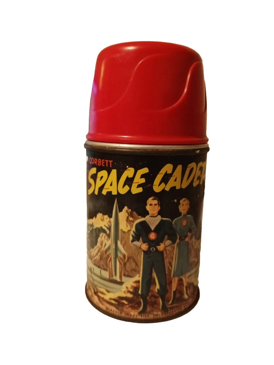Vintage 1952 Tom Corbett Space Cadet Thermos - Aladdin Brand