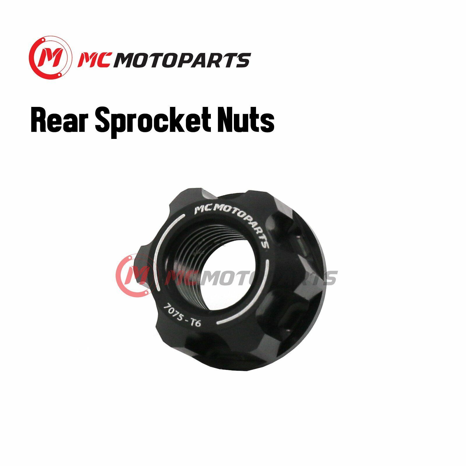 M10 x1.25 Thread Rear Sprocket Nuts For Kawasaki ZX9R ZX7R 